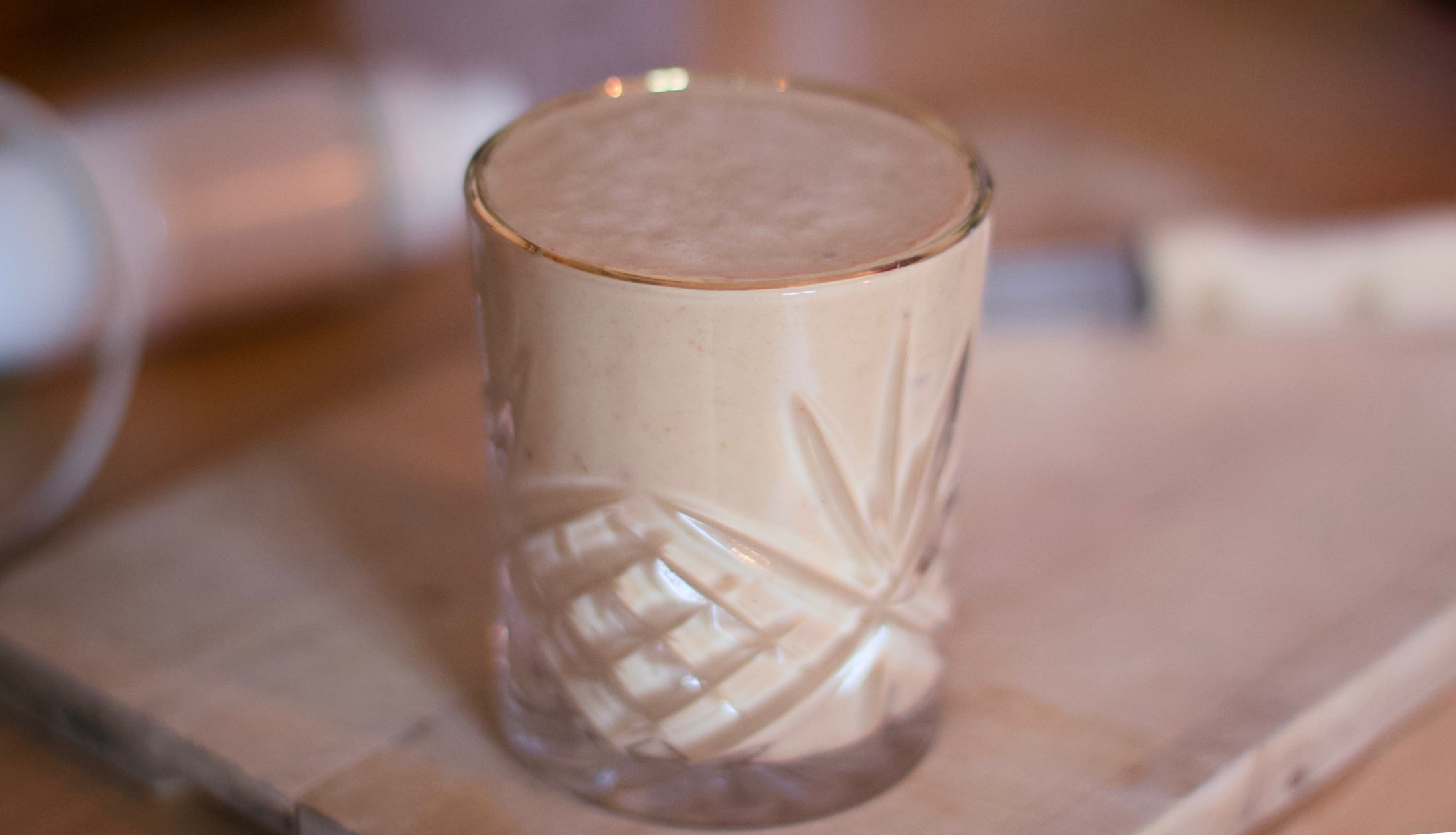 The Ultimate Peanut Butter Smoothie by LA Davenport
